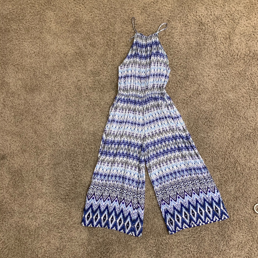 Patterned Pantsuit